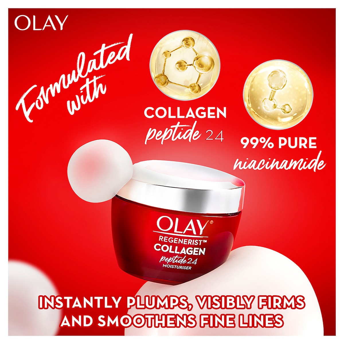 Olay Regenerist Collagen Peptide24 Face Moisturiser 50g