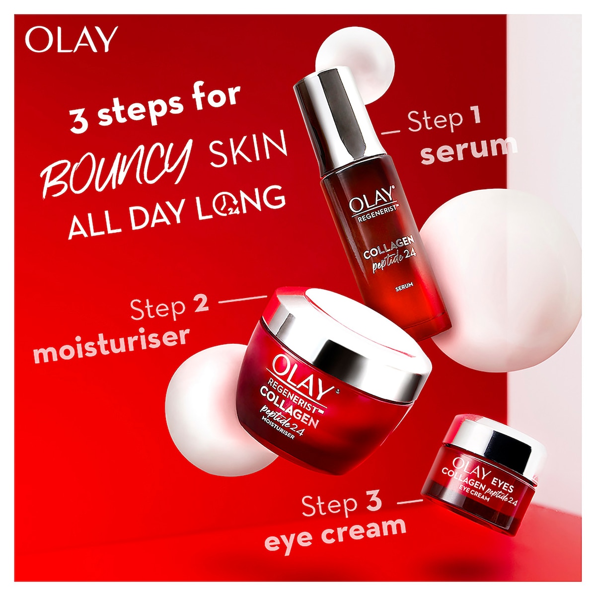 Olay Regenerist Collagen Peptide24 Face Moisturiser 50g