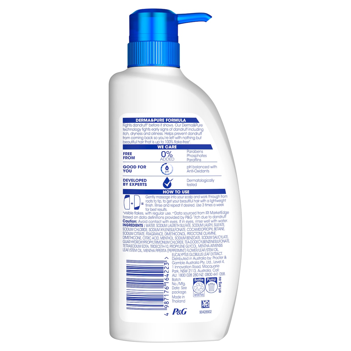 Head & Shoulders Itchy Scalp 2in1 Anti-Dandruff Shampoo & Conditioner 550ml