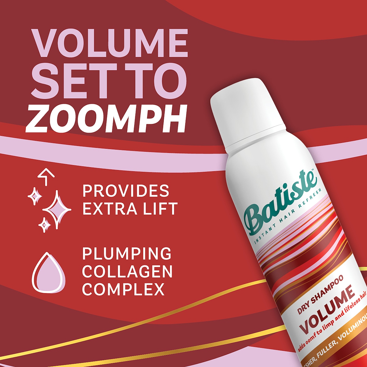 Batiste Dry Shampoo Volume 200ml