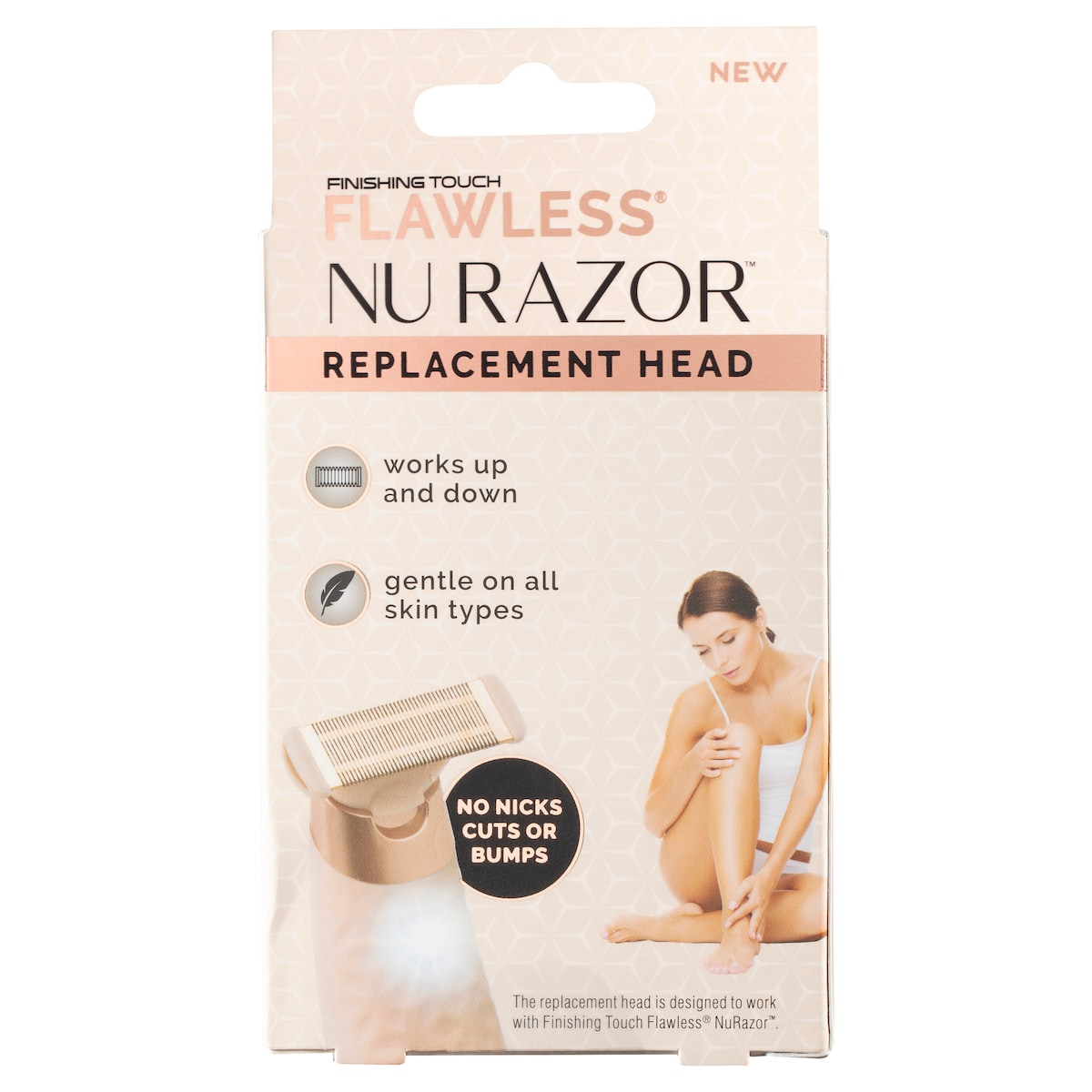 Finishing Touch Flawless Nu Razor Replacement Head 1 Pack