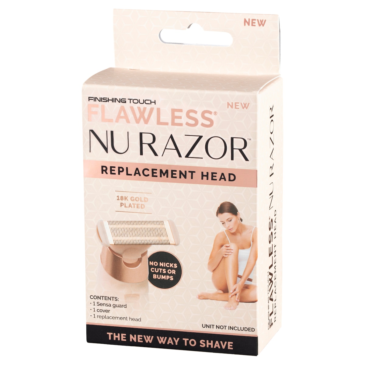 Finishing Touch Flawless Nu Razor Replacement Head 1 Pack