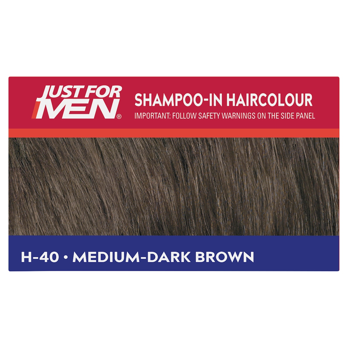 Just for Men Shampoo-In Hair Colour Medium Dark Brown