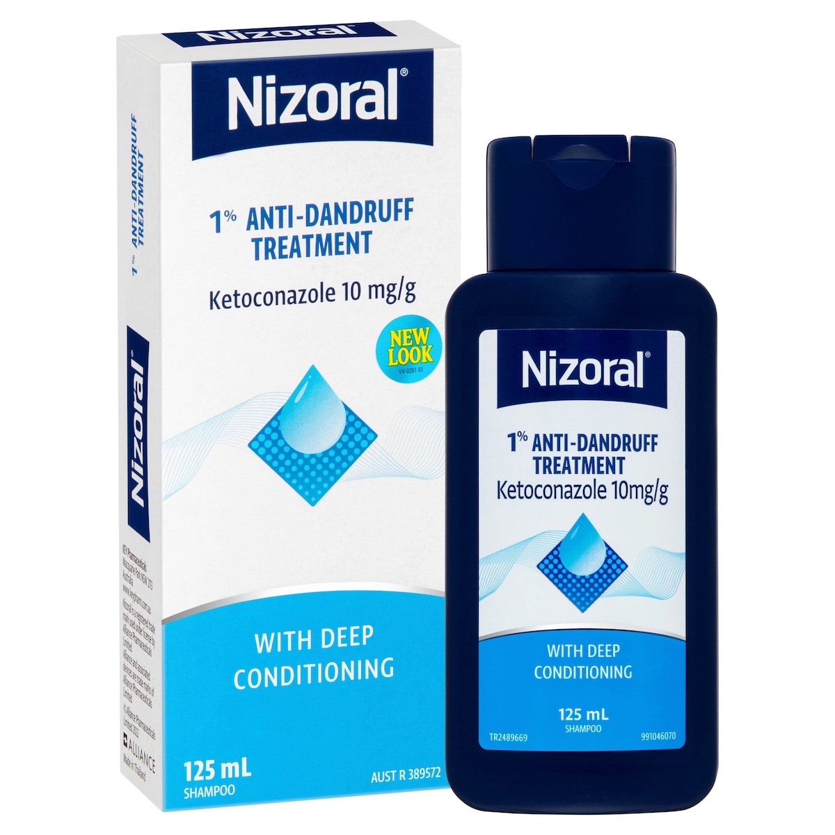 Nizoral Anti-Dandruff Treatment Shampoo 1% 125ml