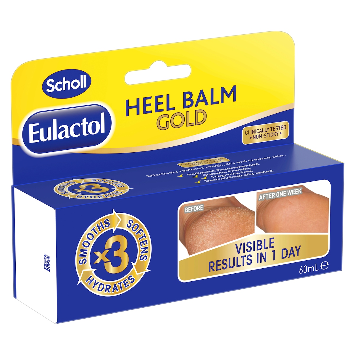 Scholl Eulactol Heel Balm Gold 60ml