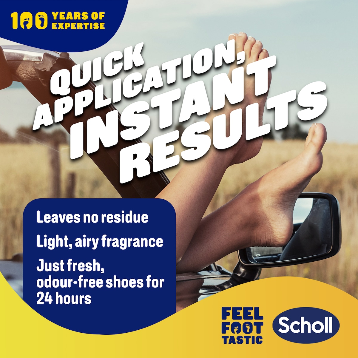 Scholl Fresh Step Anti-Perspirant Foot Spray 96g