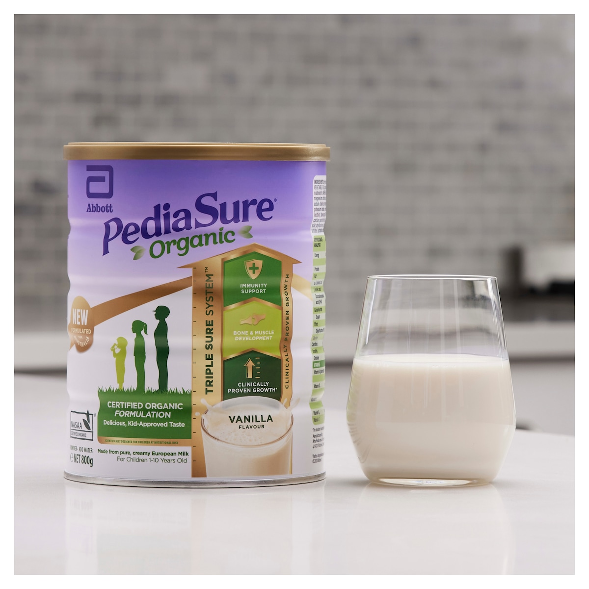 Pediasure Organic Powder Vanilla 800g