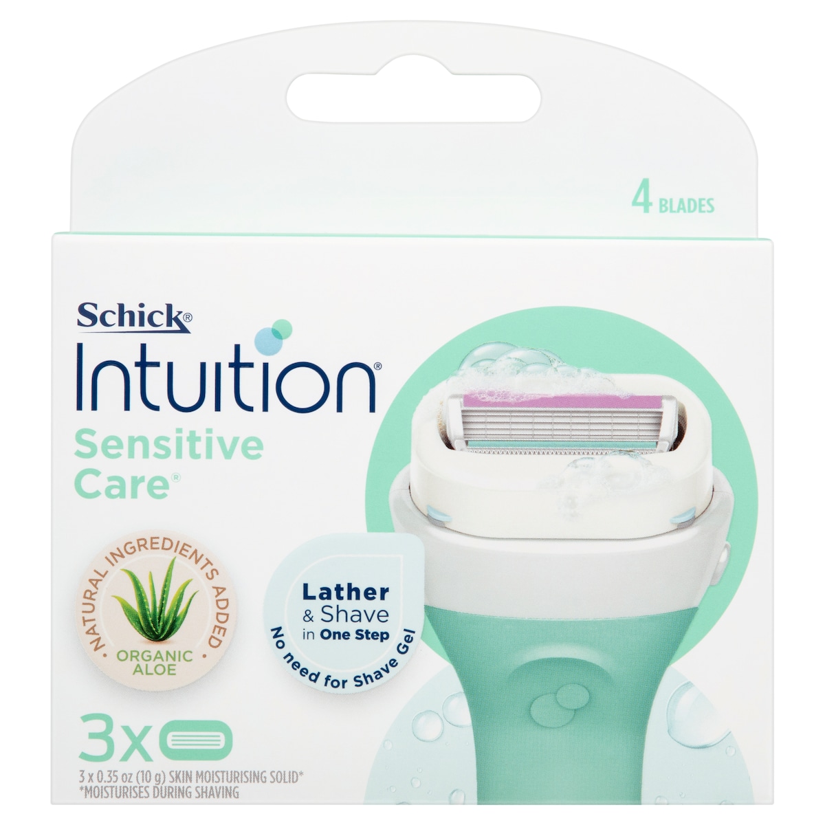 Schick Intuition Sensitive Care Cartridges 3 Pack