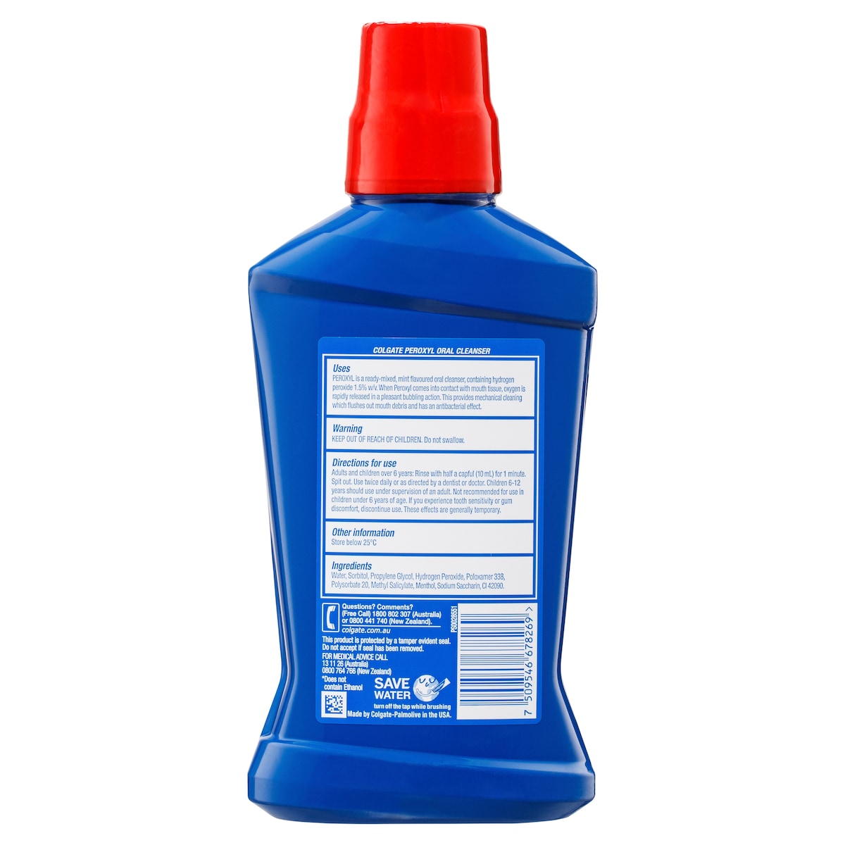 Colgate Peroxyl Mouth Rinse 473ml