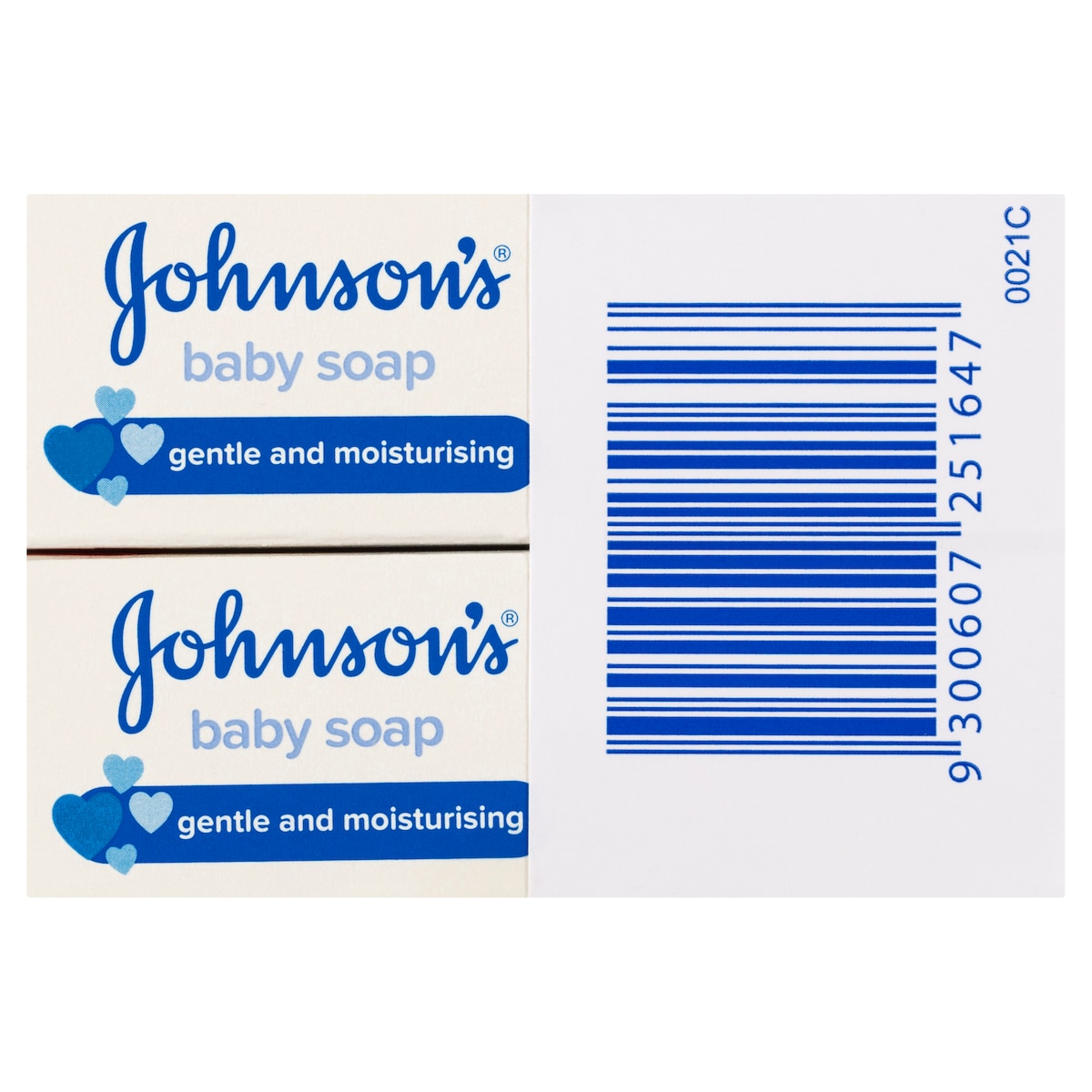 Johnsons Baby Soap Gentle 95g x 2 Pack