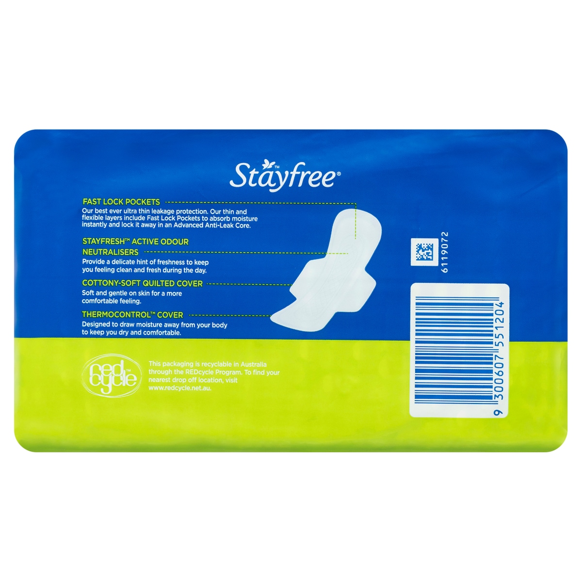 Stayfree Ultra Thin Regular with Wings 20 Pack