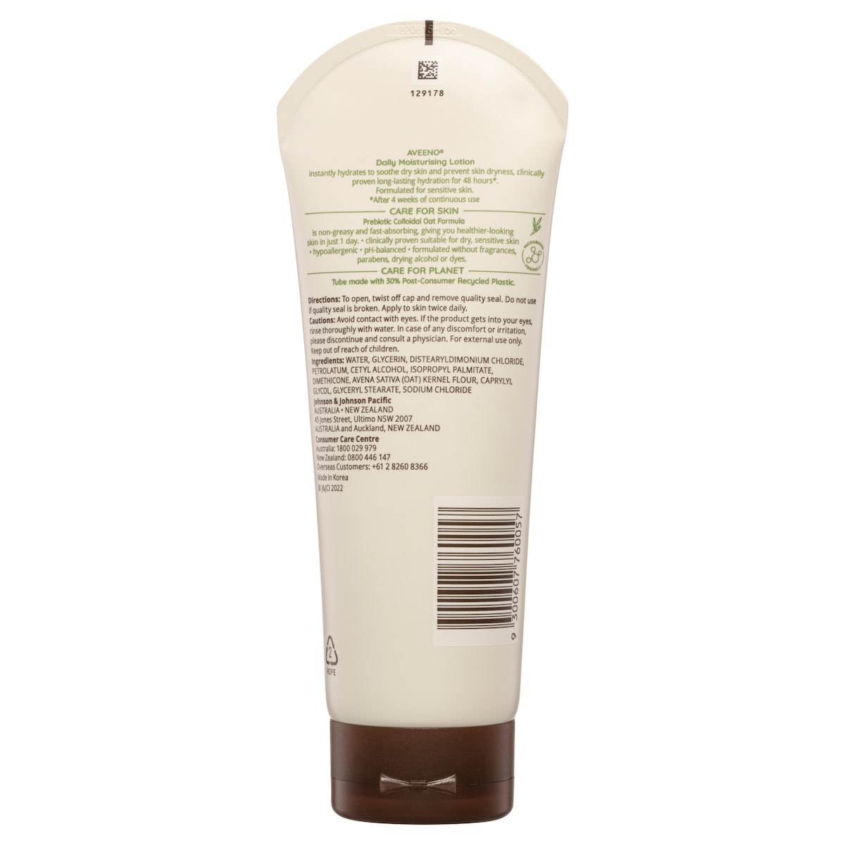 Aveeno Daily Moisturising Body Lotion 225ml