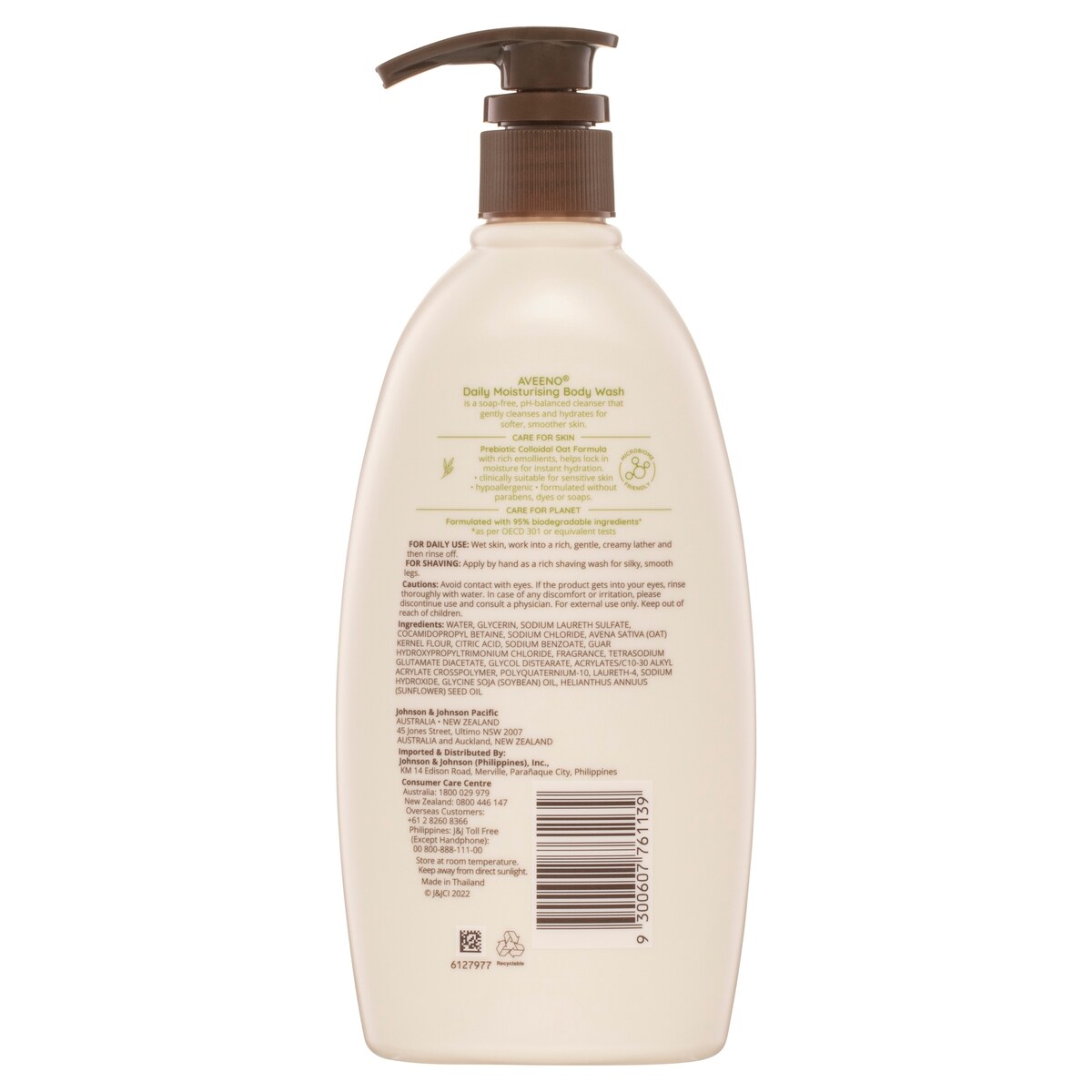 Aveeno Daily Moisturising Body Wash 532ml