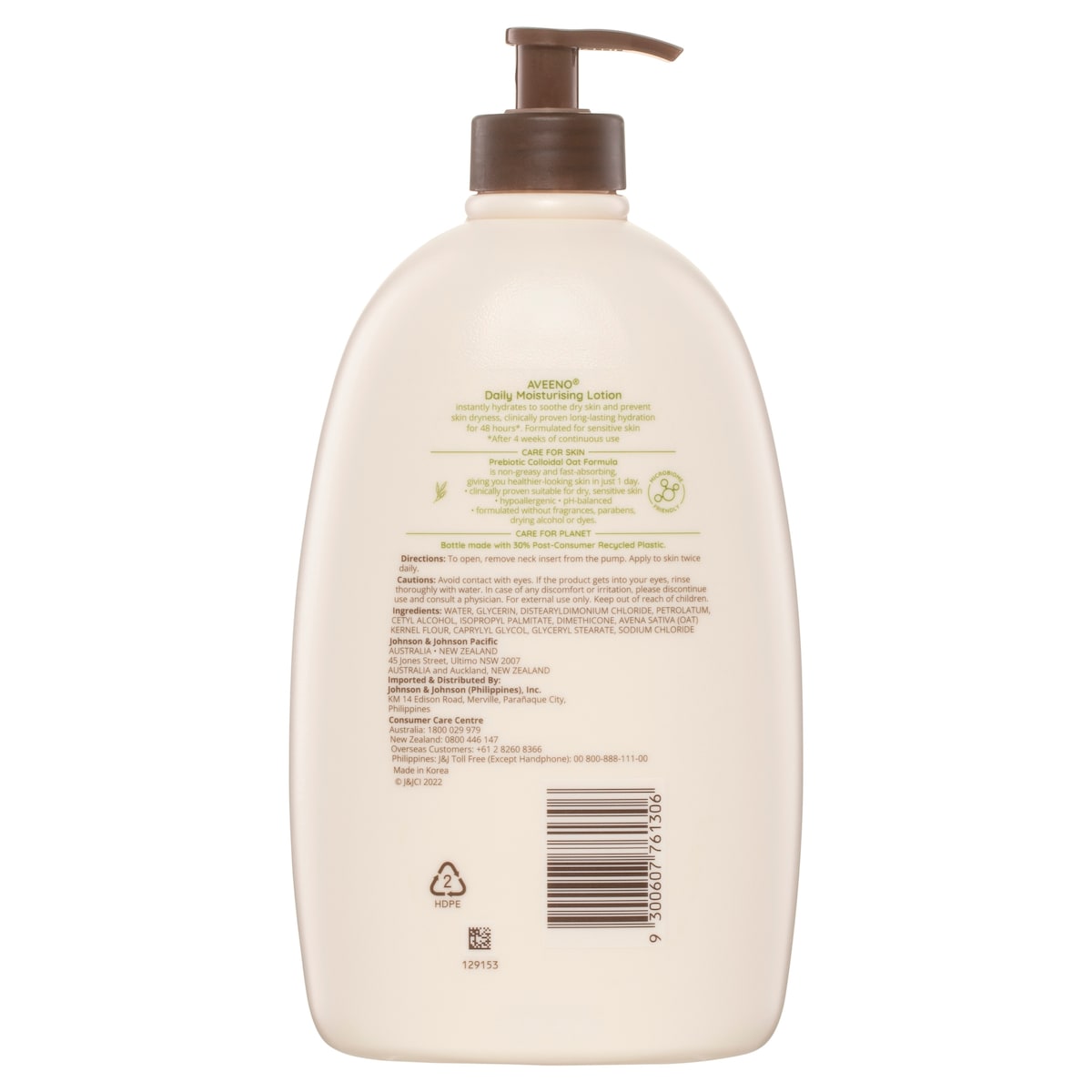 Aveeno Daily Moisturising Body Lotion 1 Litre