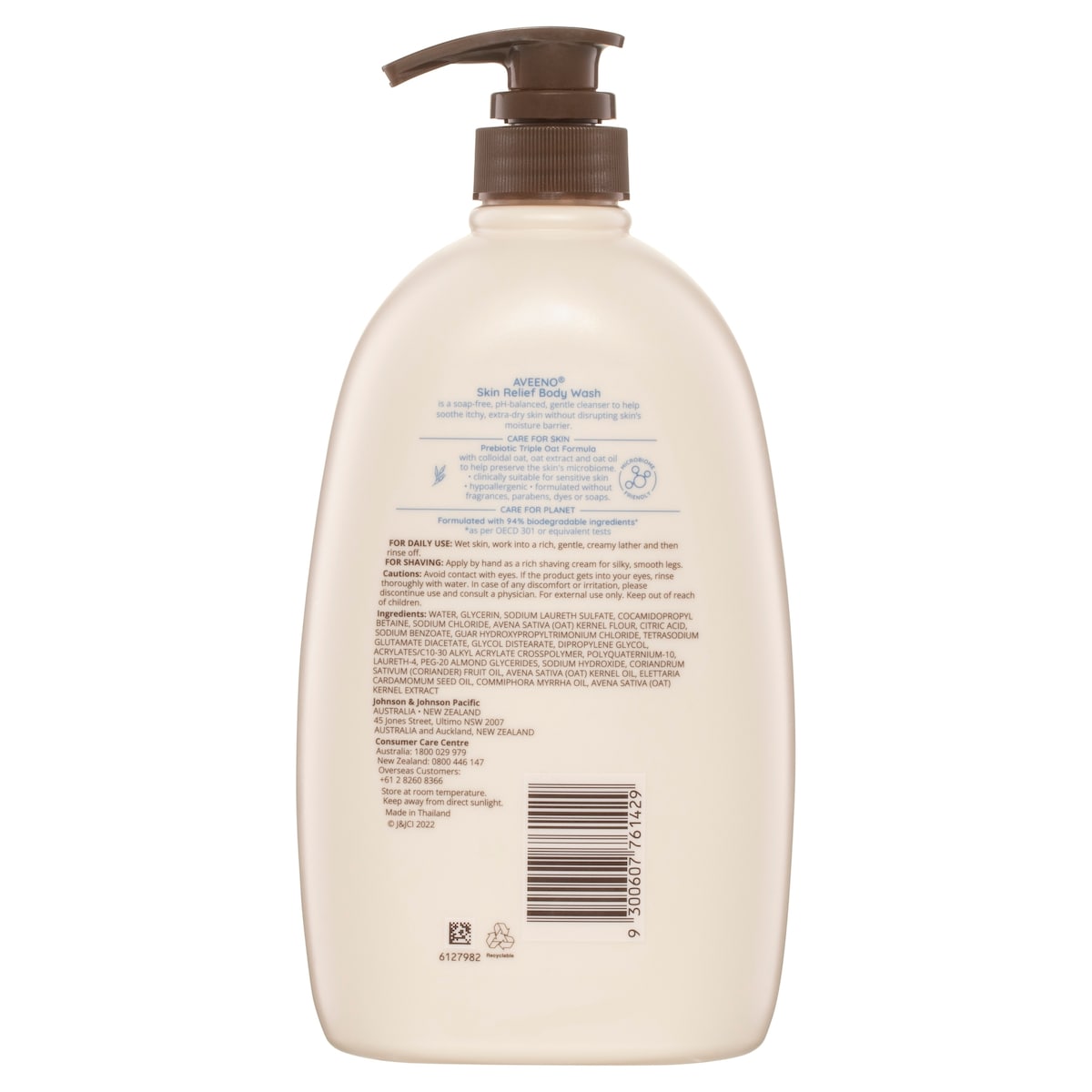 Aveeno Skin Relief Body Wash 1 Litre