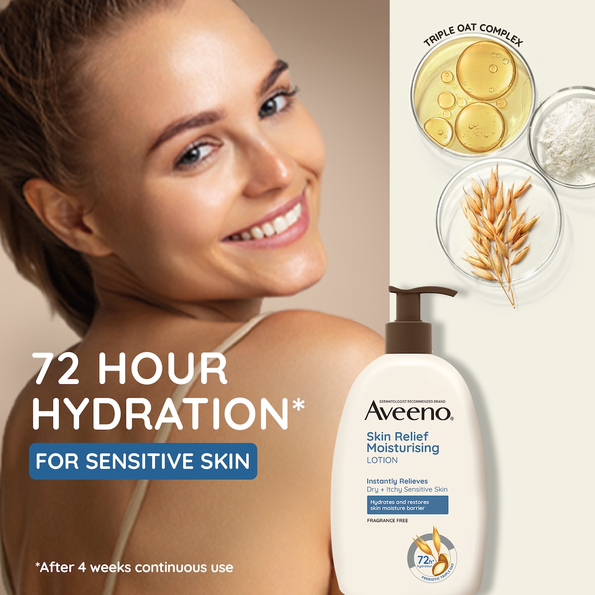 Aveeno Skin Relief Body Wash 1 Litre