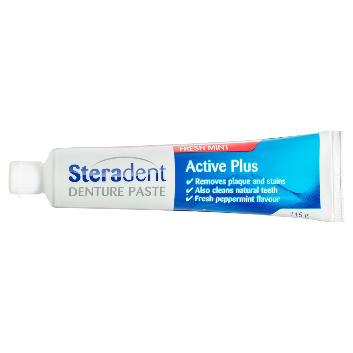 Steradent Active Plus Denture Cleaning Paste Fresh Mint 115g