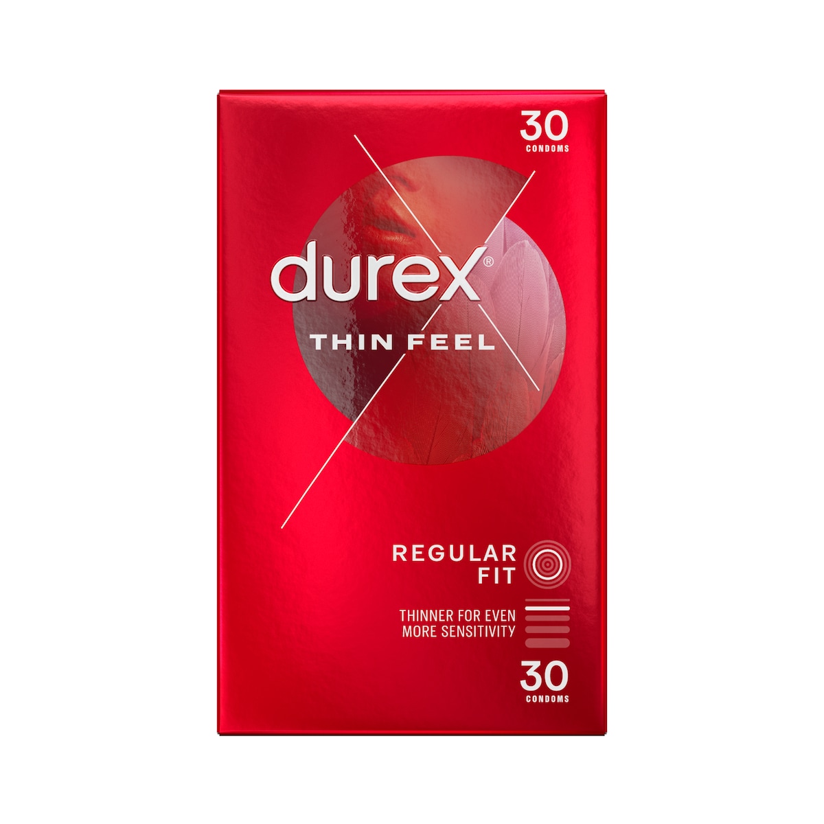 Durex Thin Feel Regular Fit Condoms 30 Pack