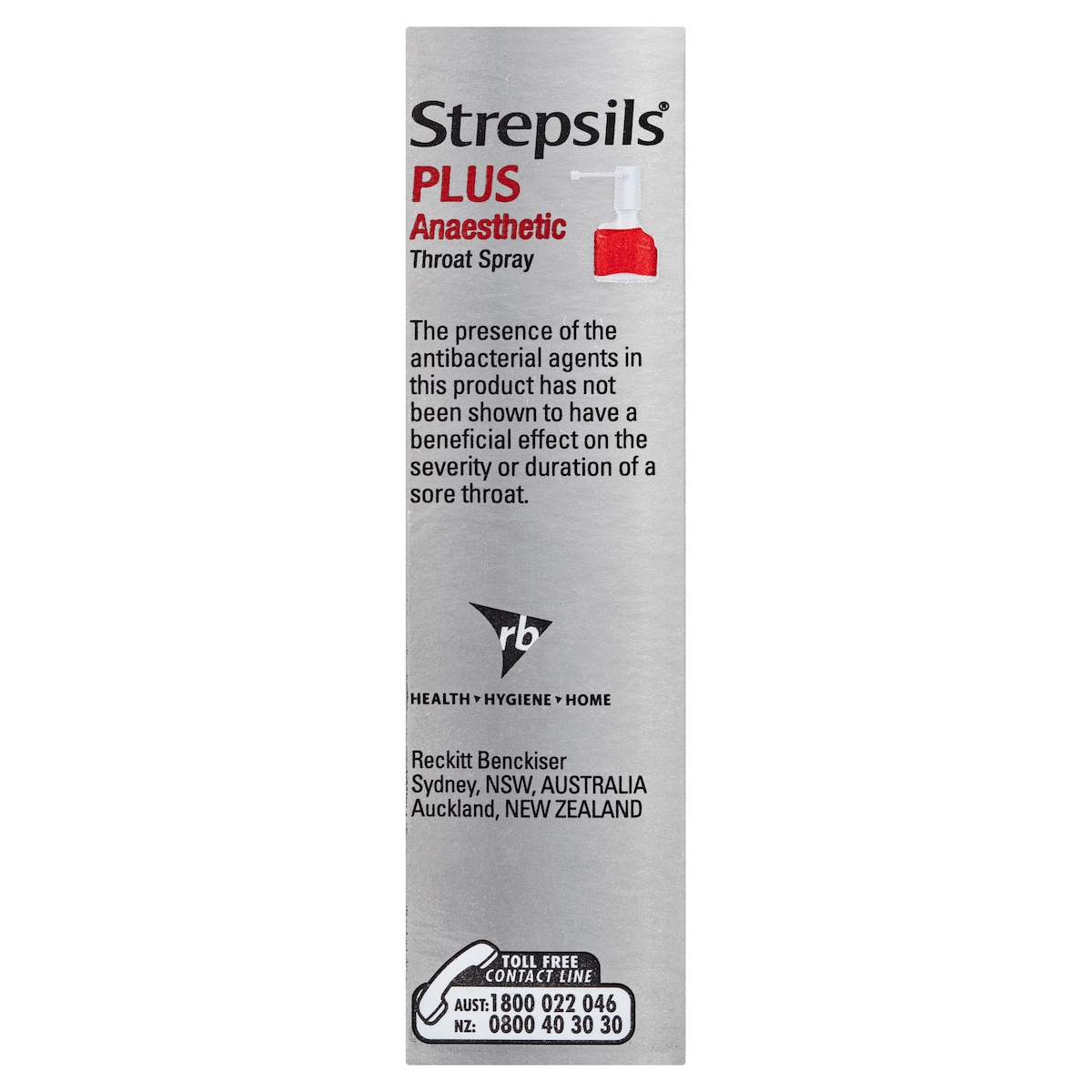 Strepsils Plus Anaesthetic Throat Spray Menthol Flavour 20ml