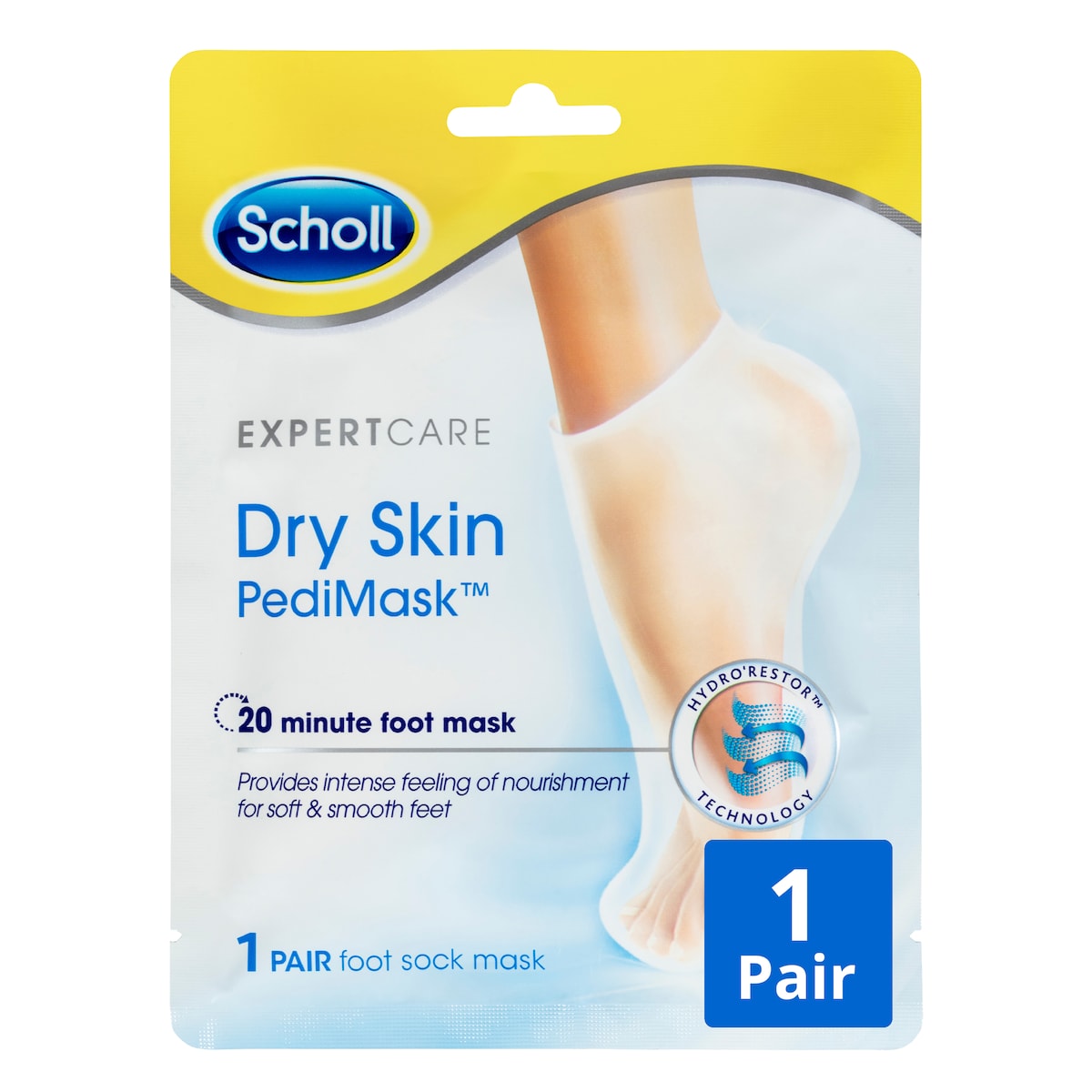 Scholl Dry Skin PediMask 1 Pair