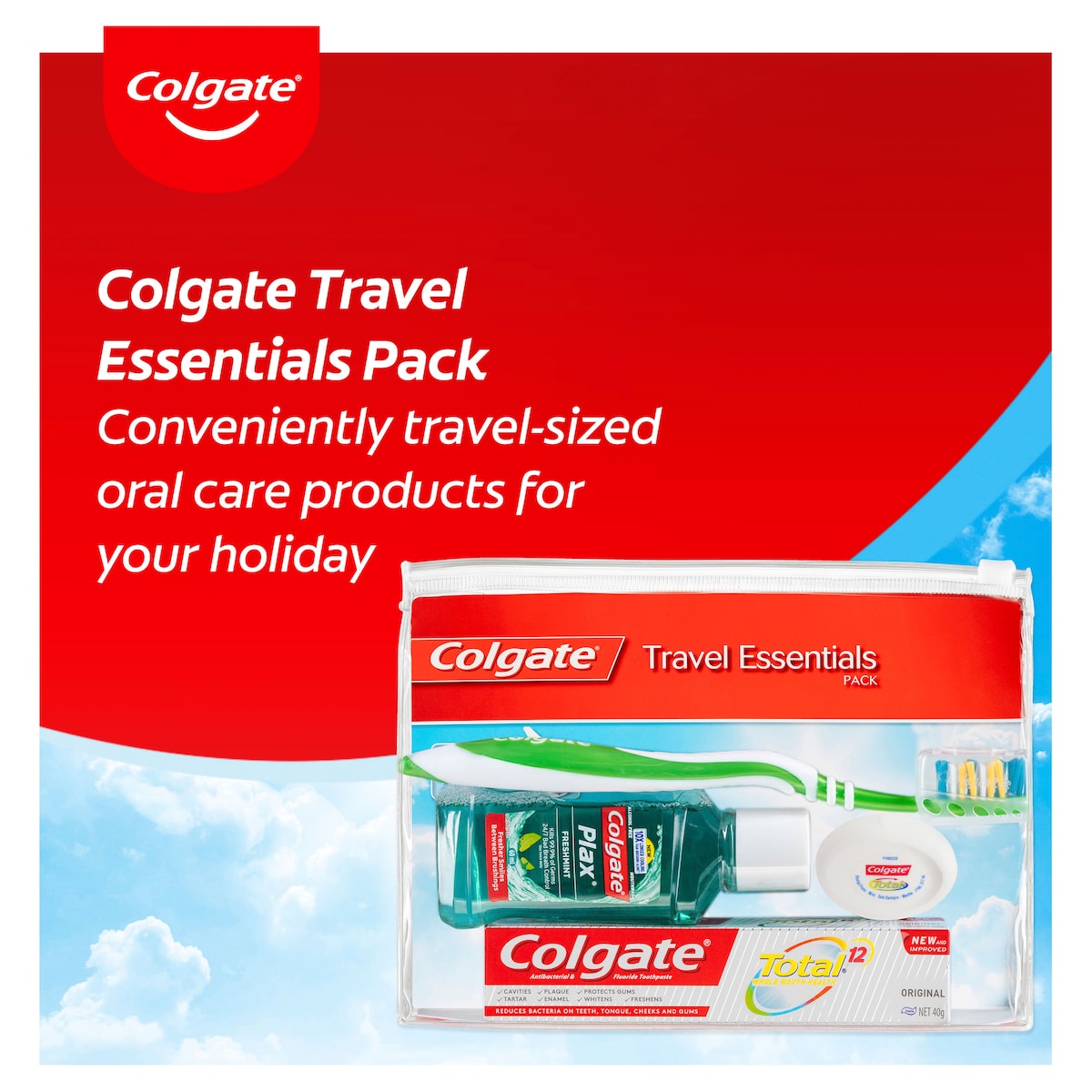 Colgate Travel Essentials Pack