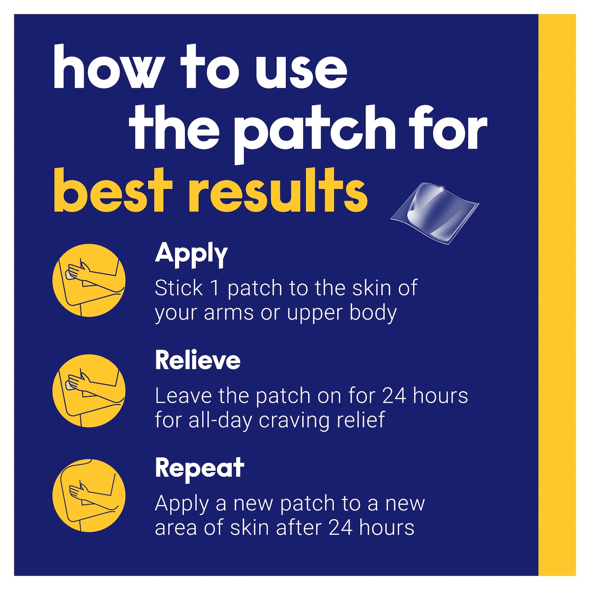 Nicabate Clear Patch 21mg Step 1 Quit Smoking 14 Patches