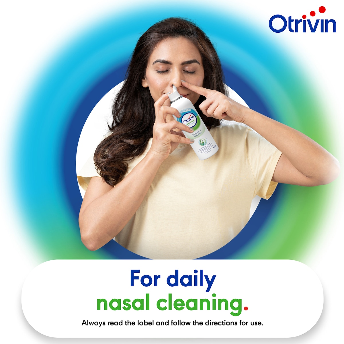 Otrivin Breathe Clean Daily Nasal Cleanser 50ml