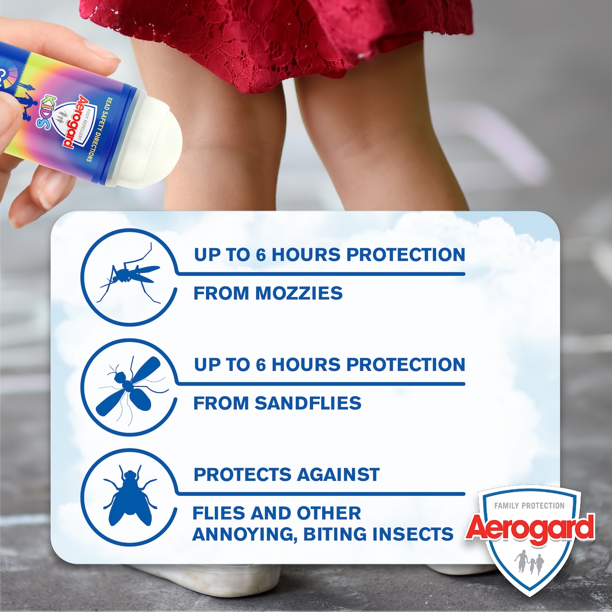 Aerogard Insect Repellent for Kids Roll-on 50ml