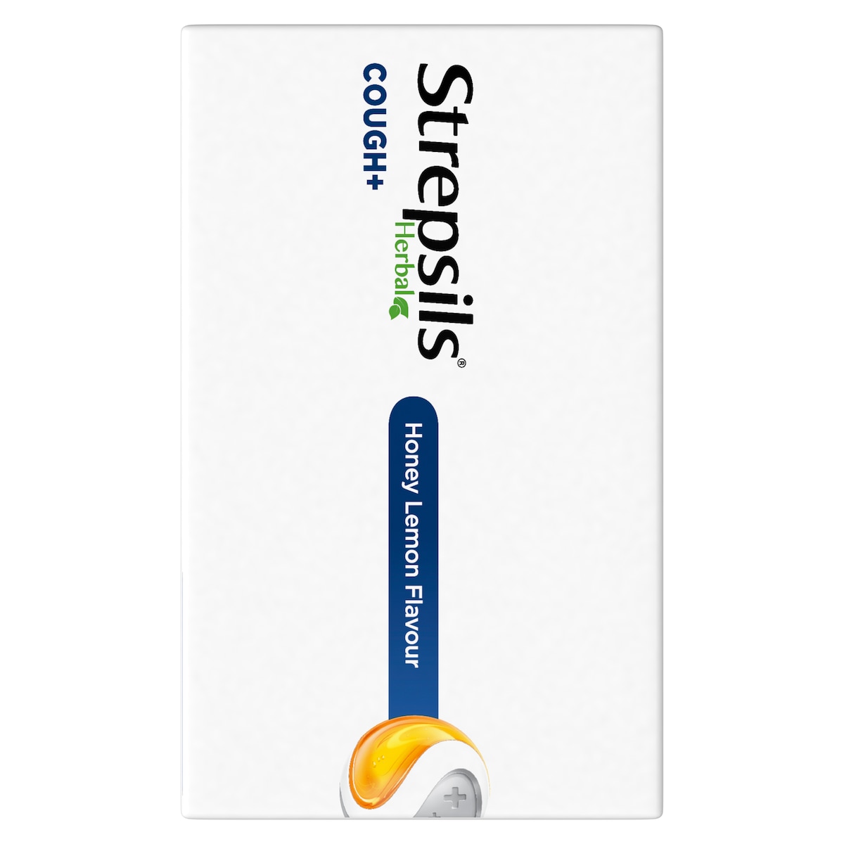 Strepsils Herbal Cough+ Honey Lemon Lozenges 32 Pack