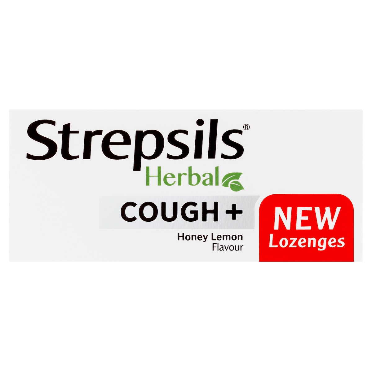 Strepsils Herbal Cough+ Honey Lemon Lozenges 32 Pack