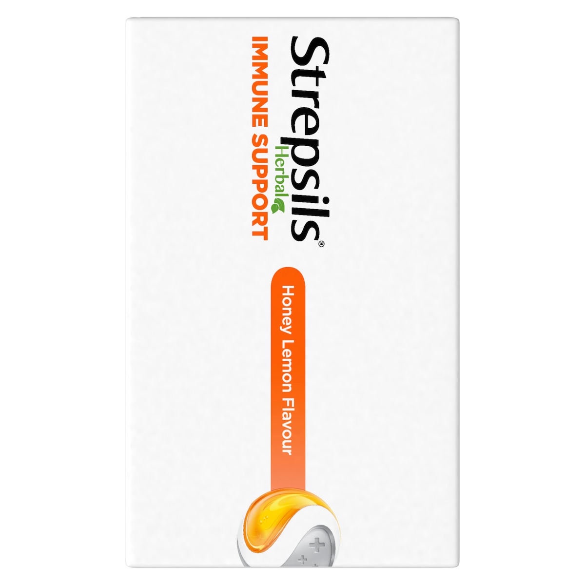 Strepsils Herbal Immune Support Honey Lemon Lozenges 32 Pack