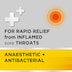 Strepsils Extra Rapid Sore Throat Relief with Anaesthetic Honey & Lemon 36 Lozenges