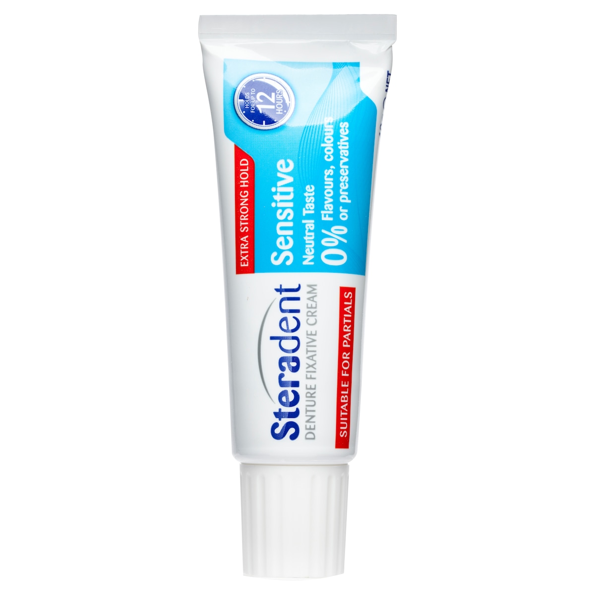 Steradent Denture Fixative Cream Extra Strong Hold Sensitive 40g