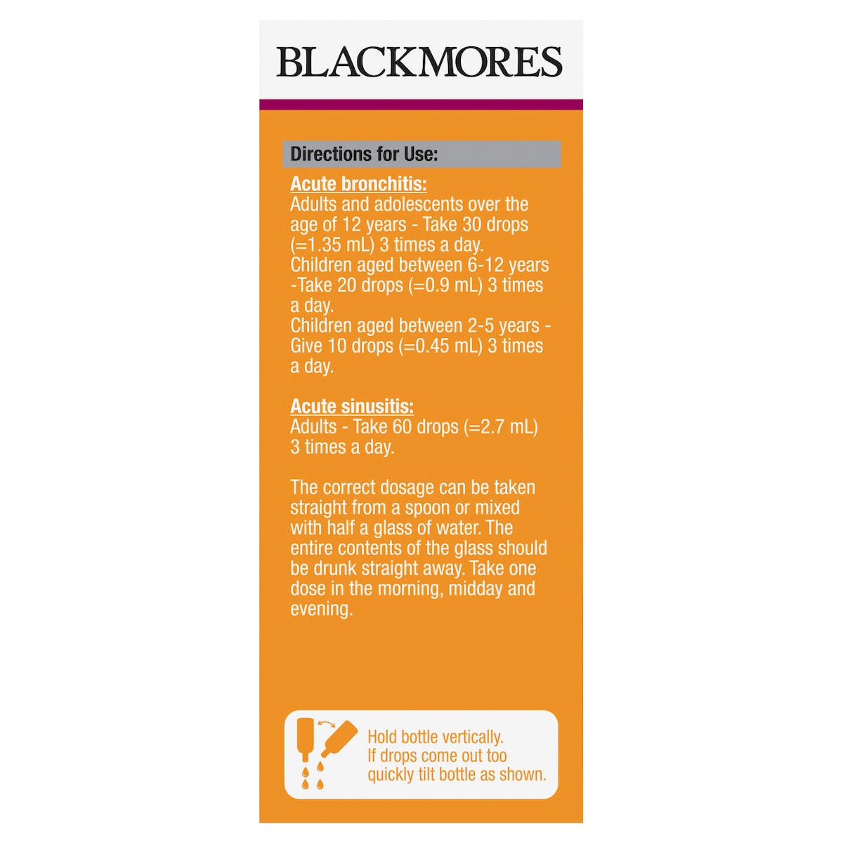 Blackmores Kaloba Liquid 50ml