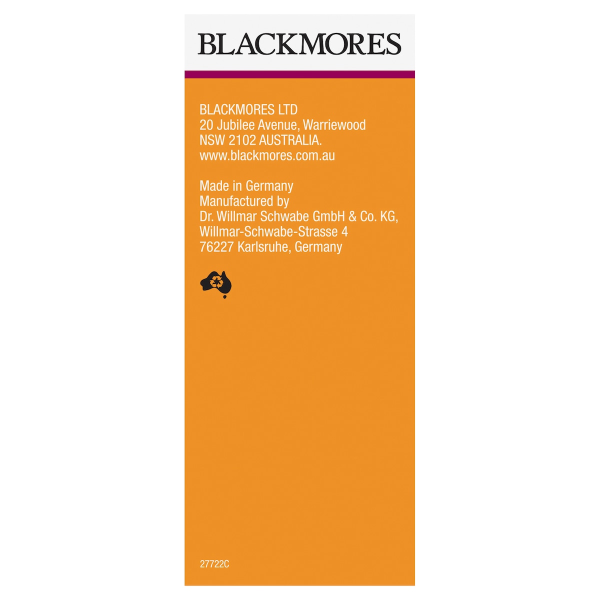 Blackmores Kaloba Liquid 50ml