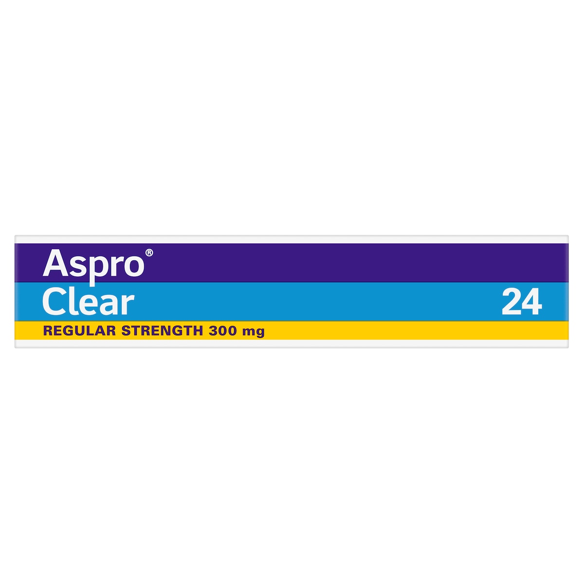 Aspro Clear Regular Strength Aspirin 24 Soluble Tablets