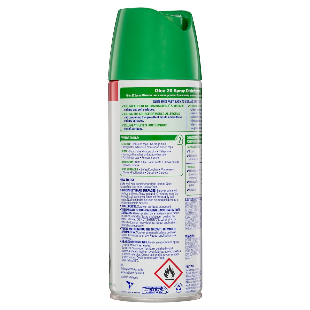 Glen 20 Spray Disinfectant Original 300g