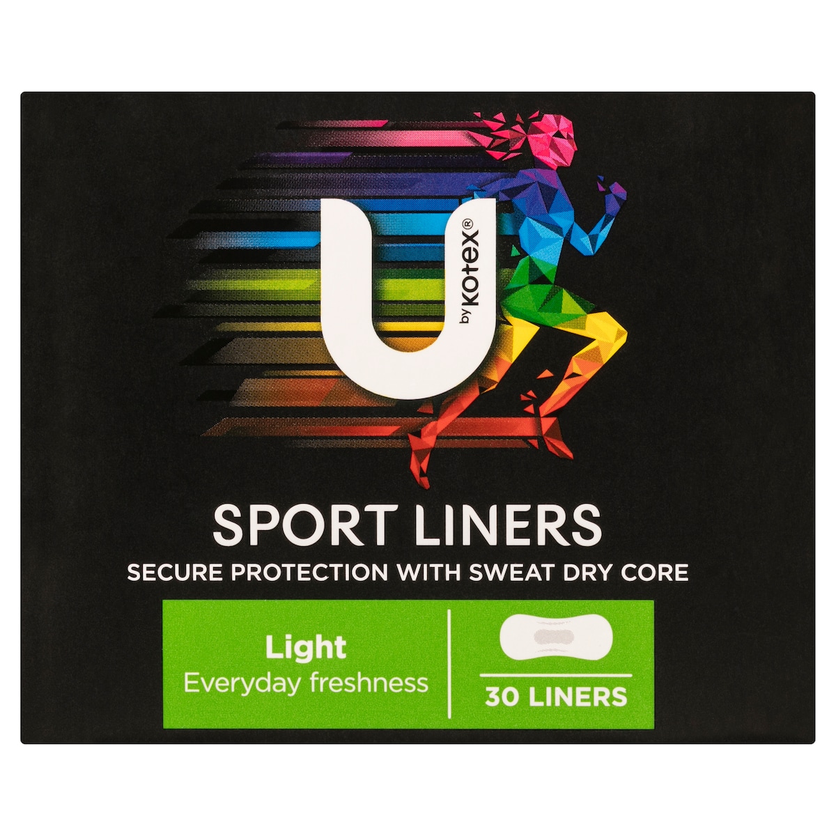 U by Kotex Sport Liners 30 Pack