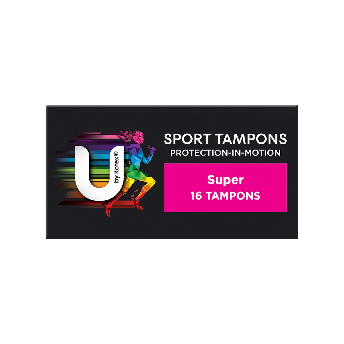 U by Kotex Sport Super Tampon 16 Pack