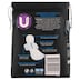 U by Kotex UltraThins Overnight Regular Wing Pads 10 Pack