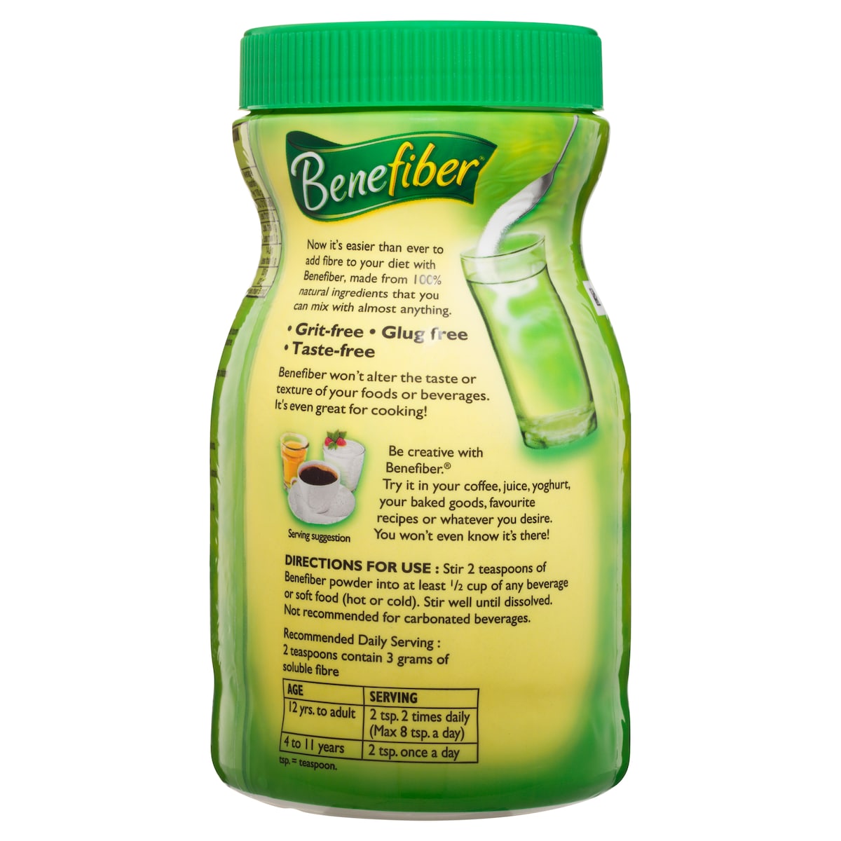 Benefiber Natural Soluble Fibre Taste Free 500g