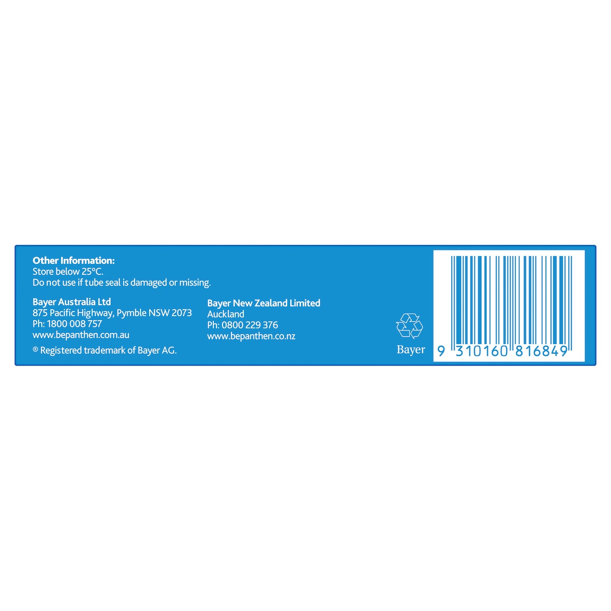 Bepanthen Antiseptic Cream 50g