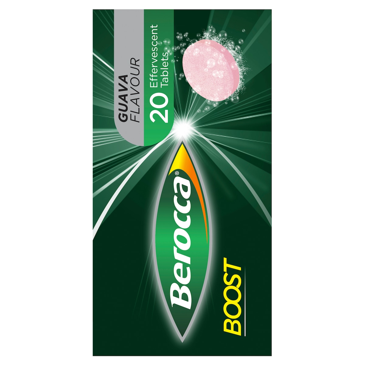 Berocca Boost Guava Effervescent Tablets 20 Pack