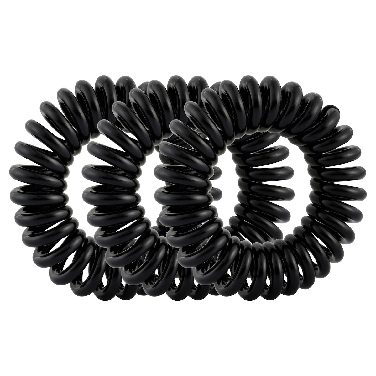 Lady Jayne Style Guards Kink Free Spirals Black 8 Pack