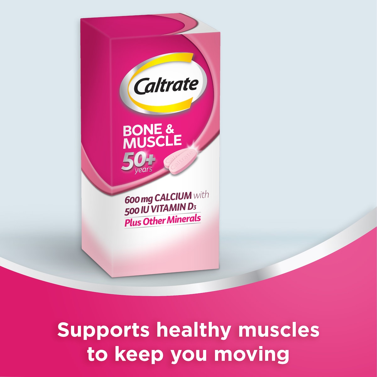 Caltrate Bone & Muscle 50+ 100 Tablets