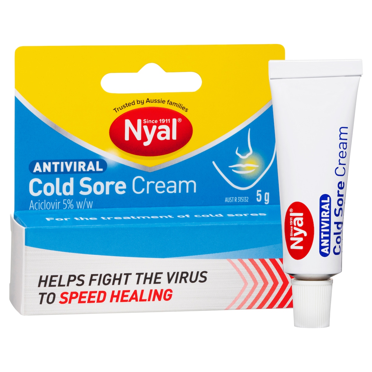 Nyal Antiviral Cold Sore Cream 5g