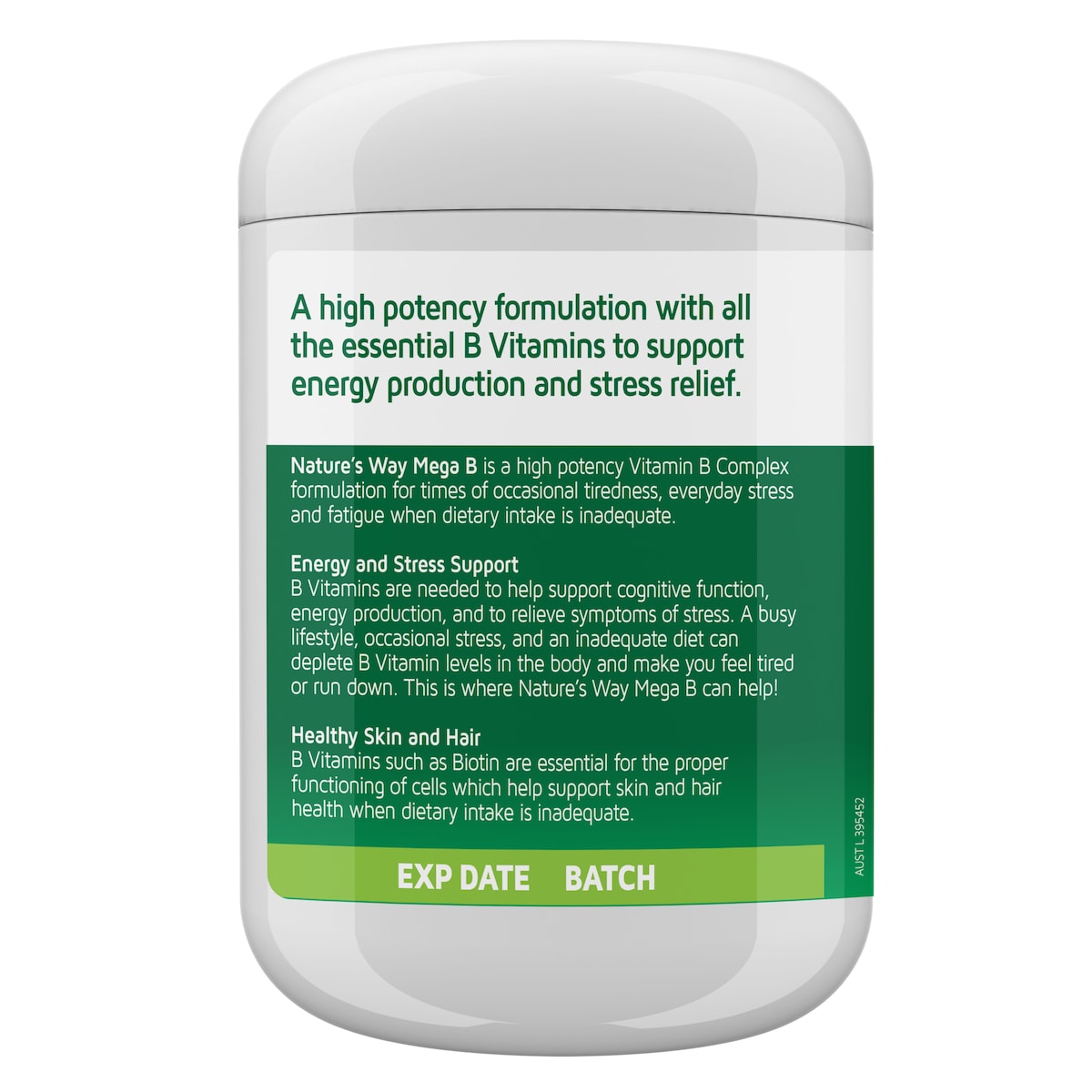 Natures Way Mega B 200 Tablets