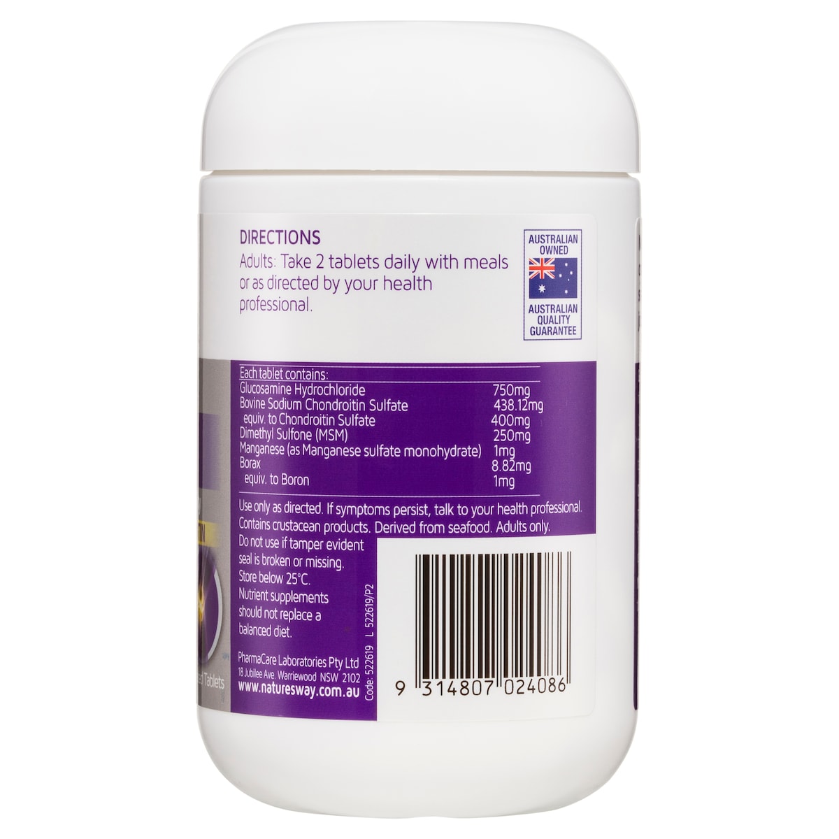 Natures Way Joint Restore Triple Action 120 Tablets