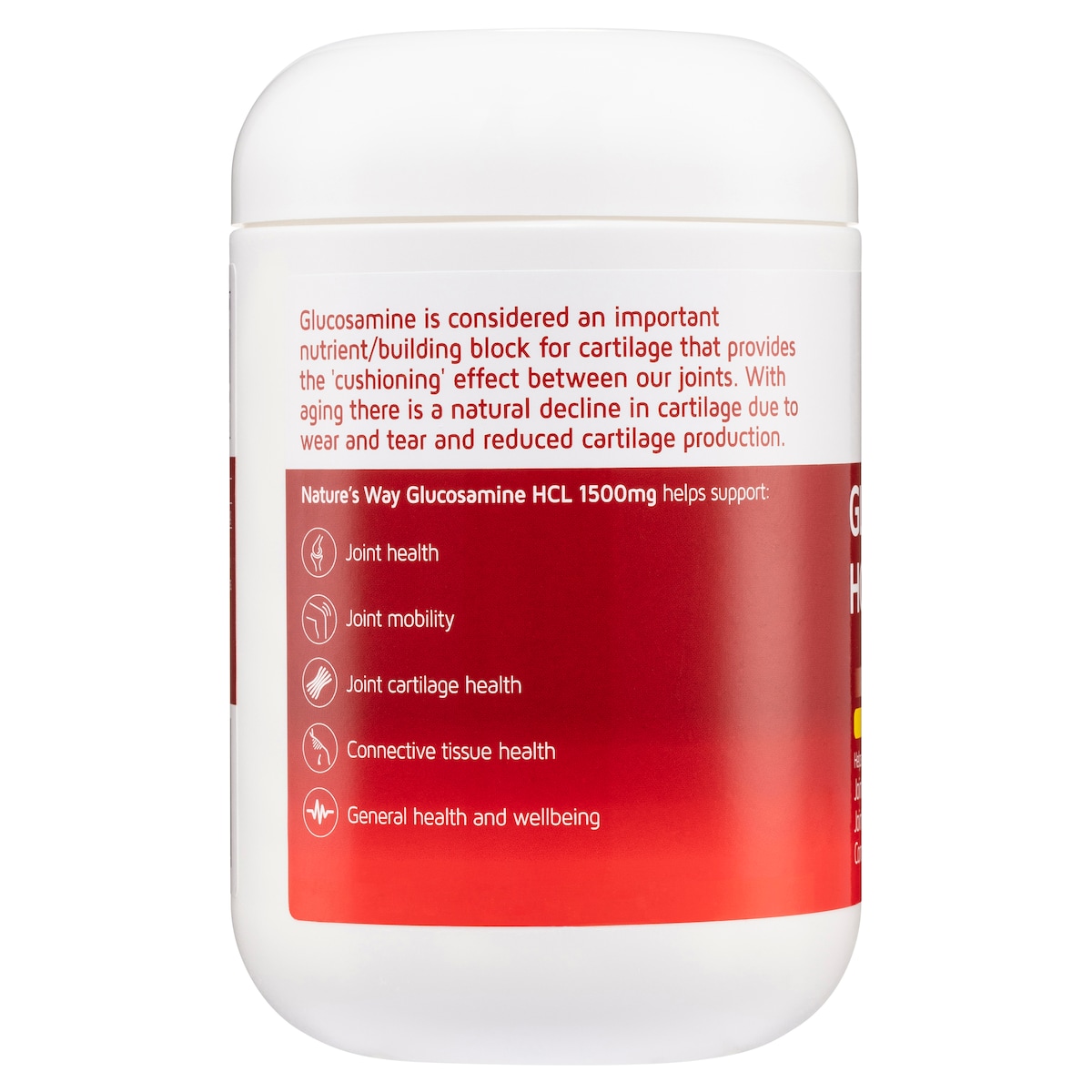 Natures Way Glucosamine HCL 1500mg 200 Tablets