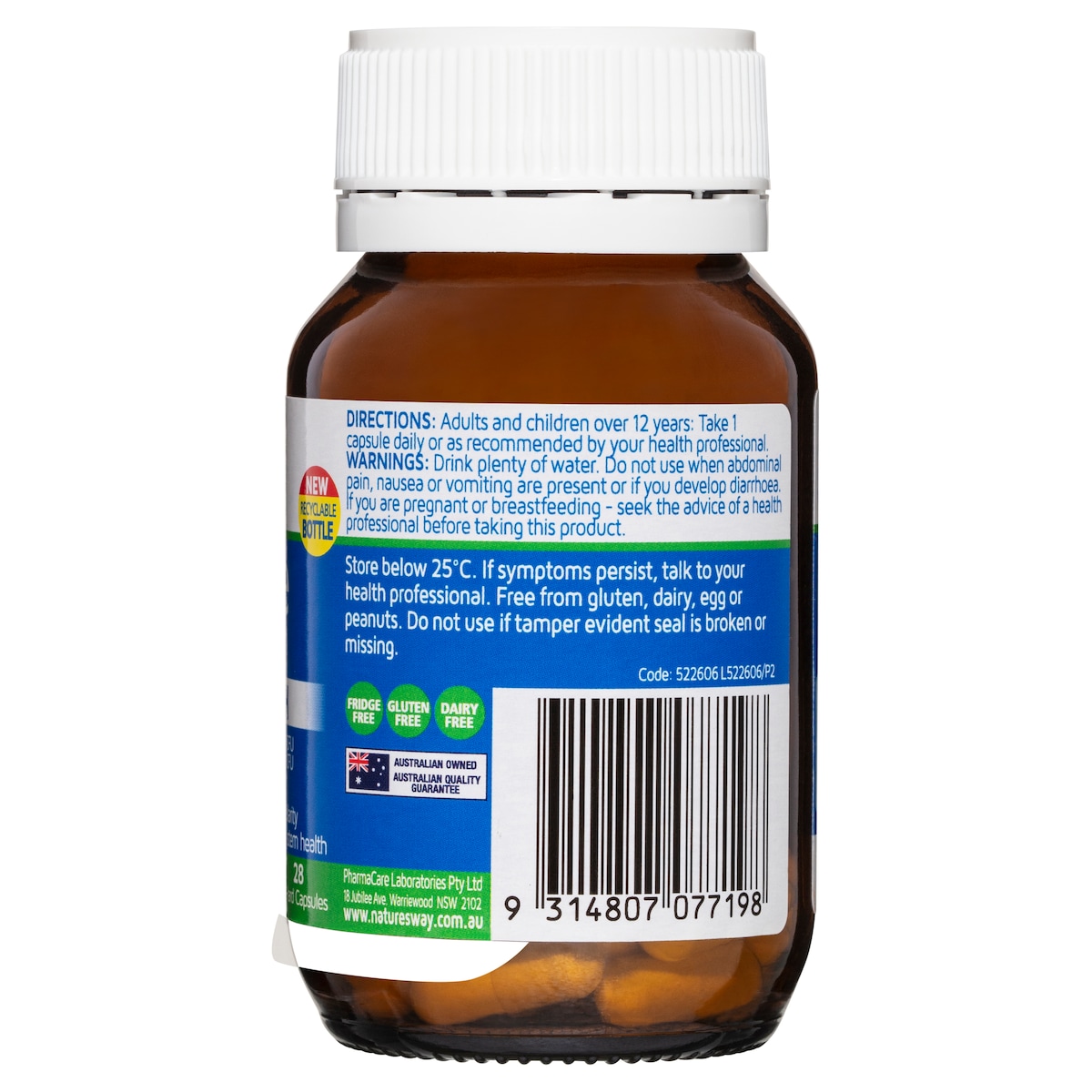 Natures Way Restore Probiotic Daily Health 28 Capsules